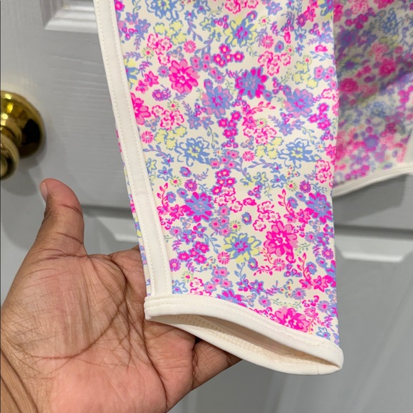 JoyLab Lavender Pink Floral High-Rise Leggings - Picture 10 of 10